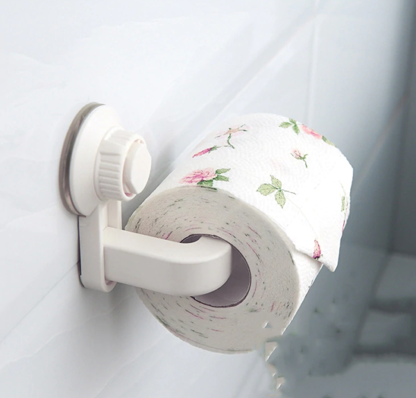 Wc rolhouder met zuignap - Afbeelding 7